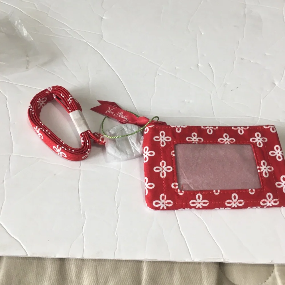 Vera Bradley Nebraska Huskers University of Nebraska ID lanyard